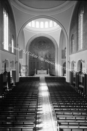 NEW CHURCH INTERIOR  NAVE